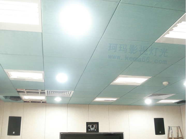 湖北省委保密局視頻會議室燈光效果圖三