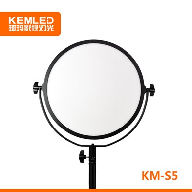 KEMA珂瑪 KM-S5超薄便攜式可調(diào)色溫LED平板燈，功率50W，外拍神器